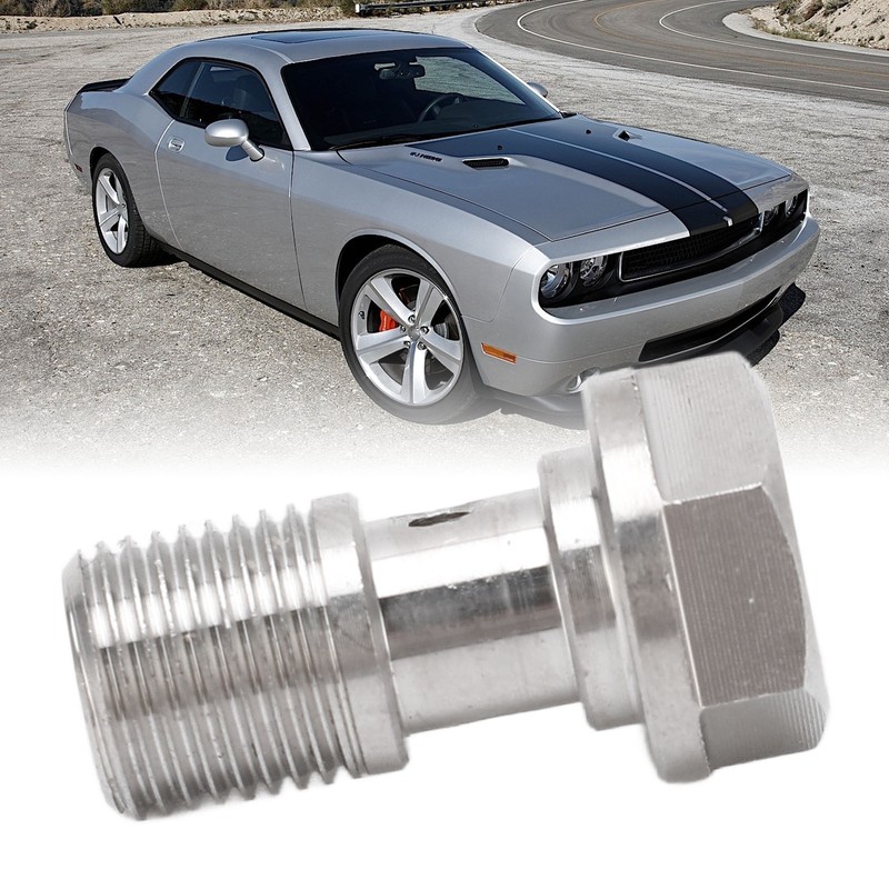 7/16in‑24 Banjo Bolt with 1.5mm Restrictor Stainless Steel for Brake