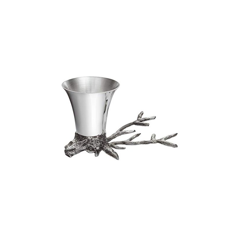 Wentworth Pewter - Stag Pewter Jigger, Stirrup Cup, Measure, Cup