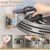 Corner Shower Caddy Suction Cup,Shower Shelves with Hooks,No Drilling Powerful