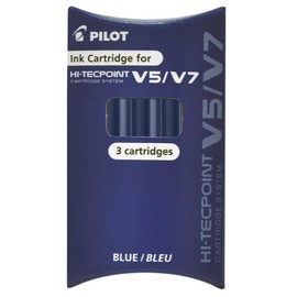 Pilot Blue Ink Refills for V5-V7 Pens (3 Units)