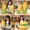 Whlo4U Corn Plush Pillow, Corn Stuffed Pillow,Food Plush Pillow,Home Decoration