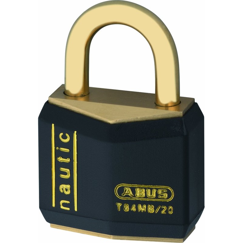 ABUS 24728 Nautic INOX Series Solid Brass Padlock with 8401