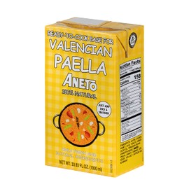 Aneto Valencian Paella Cooking Base Broth, 33.83 Fluid Ounce