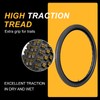 WHEELO Mountain Bike Tires Set: 2-Pack 26x1.95 inch Folding Replacement