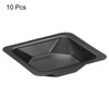 PATIKIL 10 Pack Square Boat Scale Tray Weighing Boat Plastic