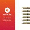 SAKURA Pigma Micron Fineliner Pens - Archival Black Ink Pens