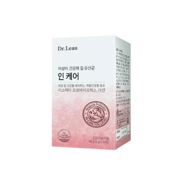 Dr. Lin Incare 1 box 30 packets of vaginal probiotics/Respecta