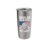 shields and axes we trust american viking norse mythology Stainless
