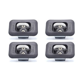 Truck Bed Retractable Tie Down Anchors 2 Pieces Pack Hook Ring for Pick up Trucks 2015-2019 Ford F Series 2017-2019 Super Duty