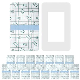 15 Stück Sterile Kompressen Wasserfeste Wundpflaster Duschpflaster Wasserfest PU Verbandsmaterial Adhäsiver Wundverband zum Schutz der Haut Nach dem Tätowieren Schwimmende Dusche (10 * 15cm)
