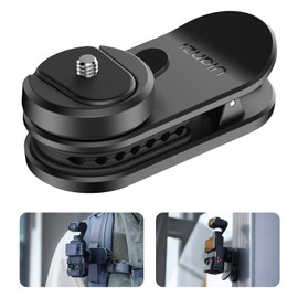 Ulanzi CKA Quick Release Clip Mount for Gopro/pocket3 Universal Backpack Clip POV Photography GoPro Accessories Magnetic Backpack Mount Adapter Magnetic Adapter Easy Installation for Action5/Insta 360 and More Action Camera