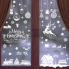 236 Pcs Christmas Window Clings - Static Snowflakes Window Clings
