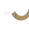 Wall Split Flange, Stainless Steel Round Escutcheon Plate for 4"/101mm
