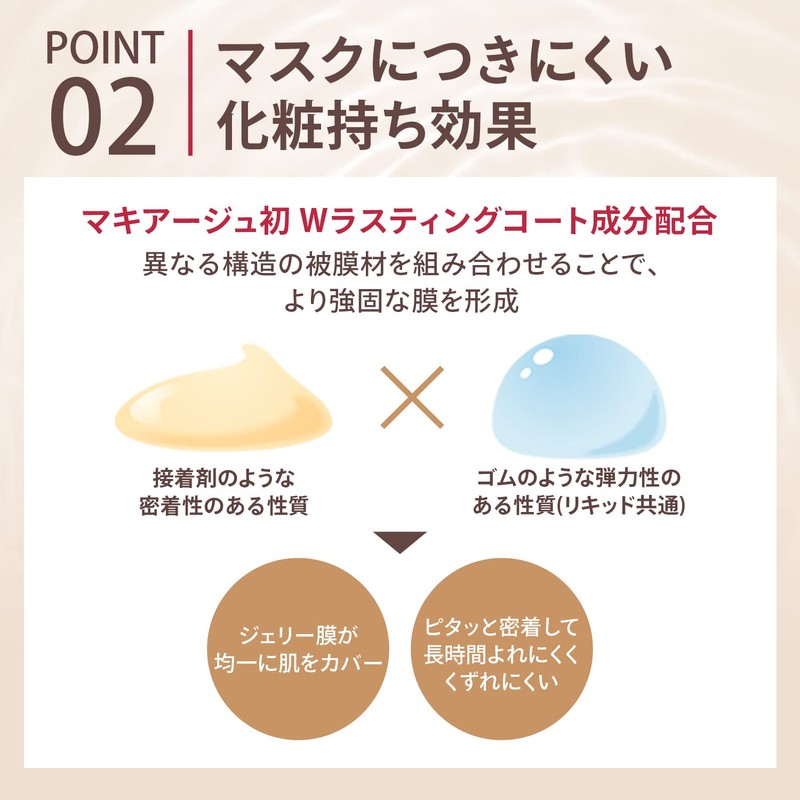 Maquillage Cushion Foundation Dramatic Cushion Jelly SPF50+ PA++++ 01 0.5