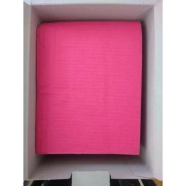 Borgatta Campos Baberos Desechables Dental Rosa Fuerte 50 Pzas