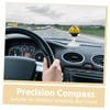 iplusmile Car Guide Ball Compass Truck Balls Yellow Abs