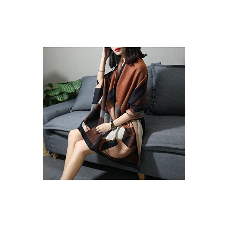 Sararose Scarf, Shawl, Large Scarf, Cashmere Touch, Geometric Pattern, Pattern,