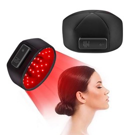 Red Light Hair Growth Beanie, Revitalize Your Hair with the Power Laser Hair Growth Cap, Red Light Laser Hair Growth Cap, Red Light Hair Growth Hat (wireless)