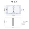 Personal Notebook, Notepad, Mini Organizer, Pocket Size, PVC Clear Material,