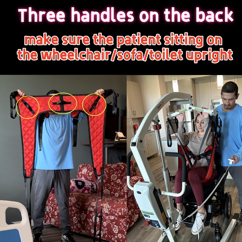 doudouX Patient Lift Sling, Pool Sling, Commode Sling, M for