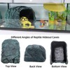 BNOSDM Large Reptile Hideout, Tortoise Hide, Bearded Dragon Hideout Cave