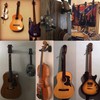 Tioamy 2 Pack Guitar Wall Hanger Stand, Non-Marring Rubber Coated,