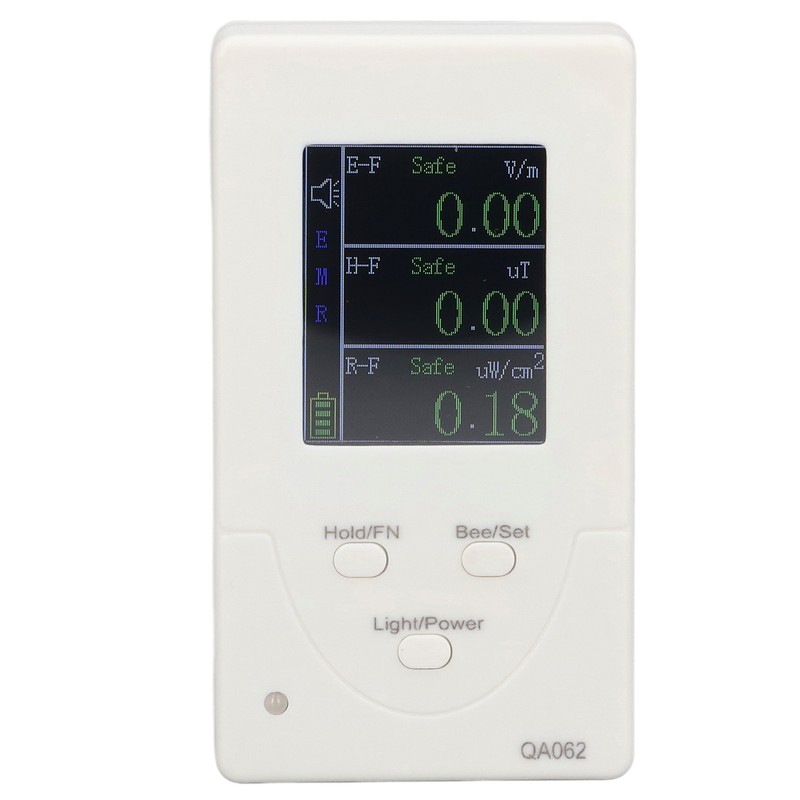 Electromagnetic Field Radiation Detector Handheld USB Rechargeable EMF Meter Tester