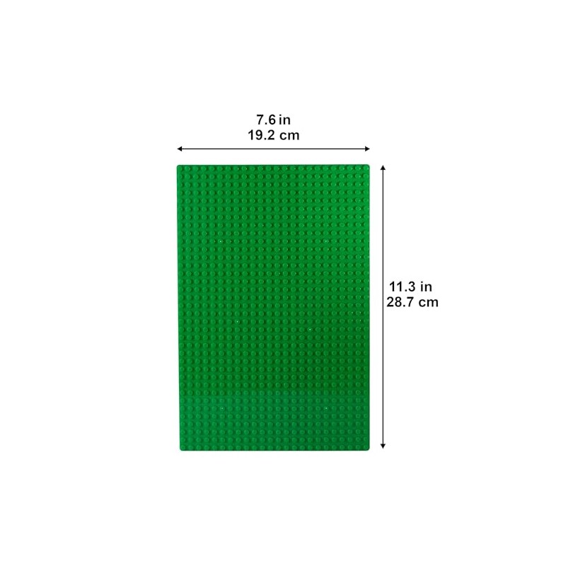 APOSTROPHE Games Building Block Base Plates Compatible with All Major