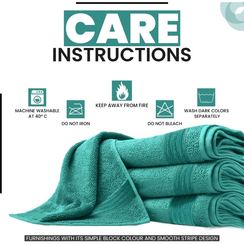 GC GAVENO CAVAILIA New Hampton Pack of 4 Bath Towel