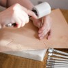 Leather Carving Set - Leather Working Kit, Leather Stamp Tools,