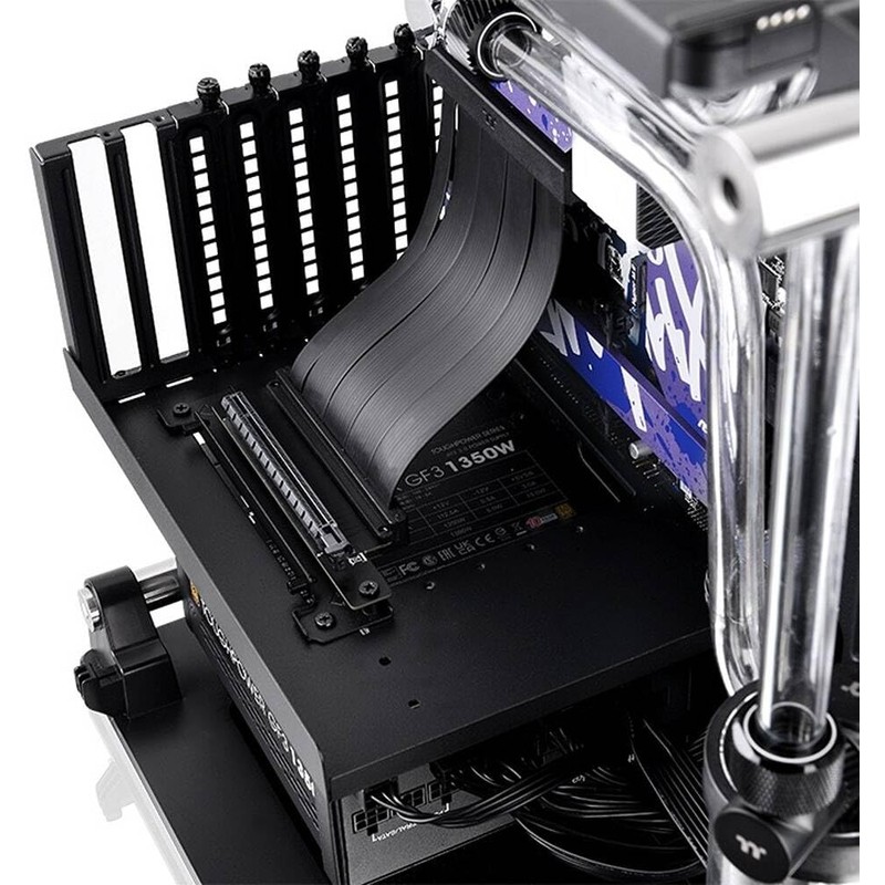 Thermaltake PCI-E 4.0 | Dual 90° Riser Cable | 130