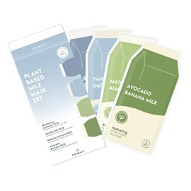 Set De Mascarillas De Leche Vegetal De Esw Beauty