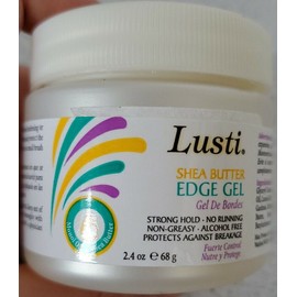 Lusti Shea Butter 2.4oz EDGE GEL Monoi Oil & Shea Butter Strong Hold-New-SHIP2