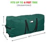 Primode Xmas Rolling Tree Storage Bag, Large Heavy Duty Storage