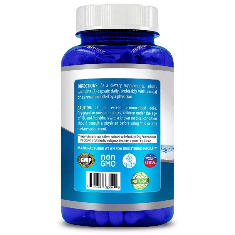 Natural Nicotinamide with Resveratrol 600mg Vitamin B-3 - 120 Veggie