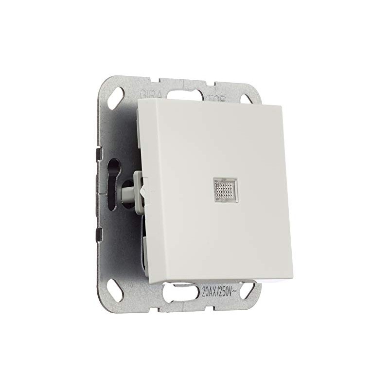 Gira System 55 283403 Rocker Switch 2-Pole Control 20 A