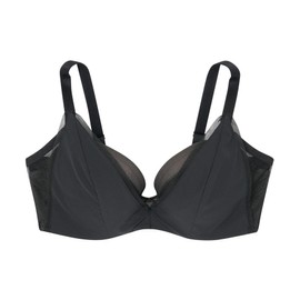 Unnanakool JB2310 Women's Bra, High Armpits, Back Smoothing, Firm Makeup, Fits Up To G Cups, Large Sizes, [Come on, I, Simple] Bra, BL