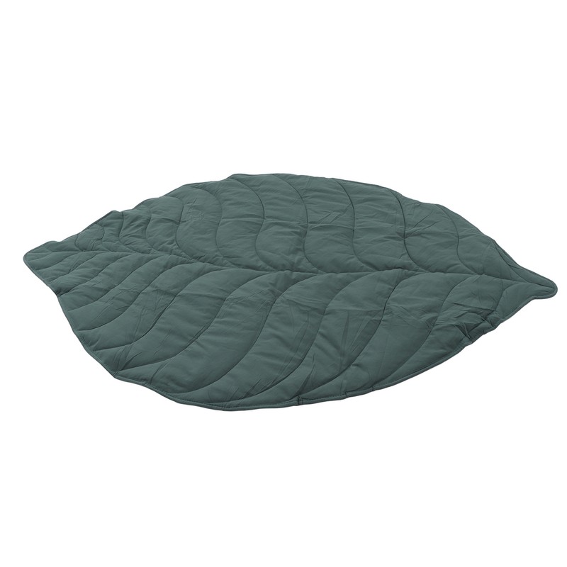 Leaf Shaped Rug Multipurpose Soft Comfortable Special Shaped Baby Crawling