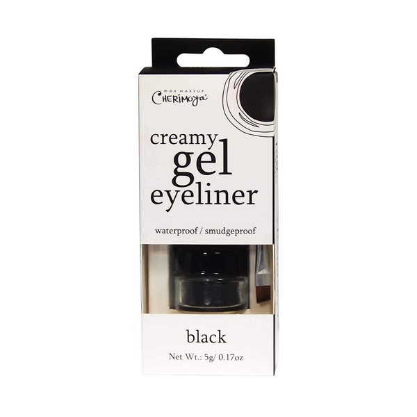 (12pack) Max Makeup Cherimoya Creamy Gel Eyeliner, Black and White…