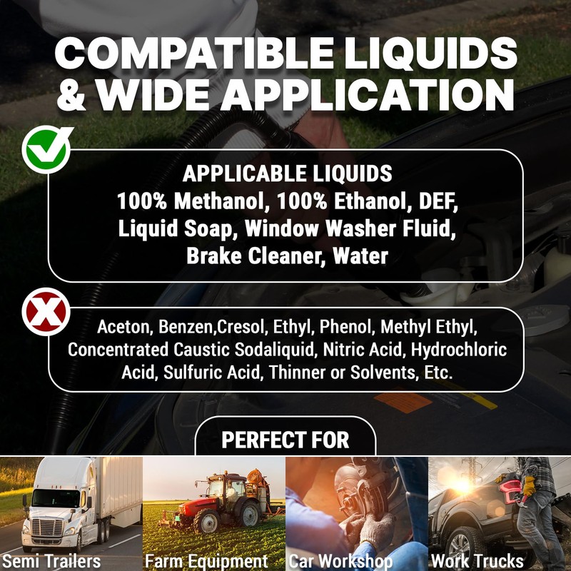 TERA PUMP - Easy-Use Battery Pump for Chemicals & Fuels