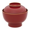 yam002 Yamanaka Lacquerware Zoni Bowl Soup Bowl with Lid, Large,