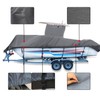 WFLNHB Heavy-Duty 420D T-Top Boat Cover 22-24ft