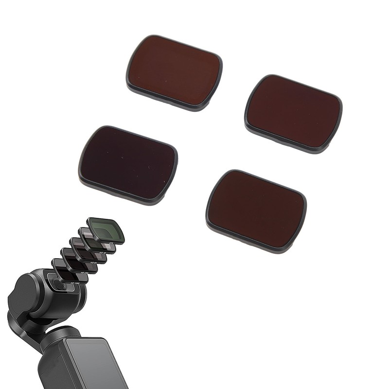 Action Camera ND Filter Set ND16 ND64 ND256 ND1000 Aluminum