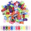 120 Pack of 1 Inch Quick Side Release Adjustable Plastic