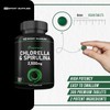 Organic Chlorella and Spirulina - 2500mg - 300 Tablets -