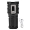 Strong Light Flashlight Digital Display Rainproof Rechargeable Flashlight for Camping