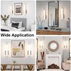 Aoceley 15.7 Inches Modern Bathroom Led Wall Sconces,18W 3000K Hardwired