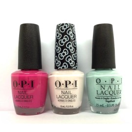 OPI  nail polish colors ( 1 Set: 3 Different Colors )(E44,H82,B44) free gift