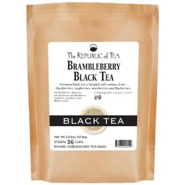 The Republic of Tea, Brambleberry Black Tea, 36 Tea Bags