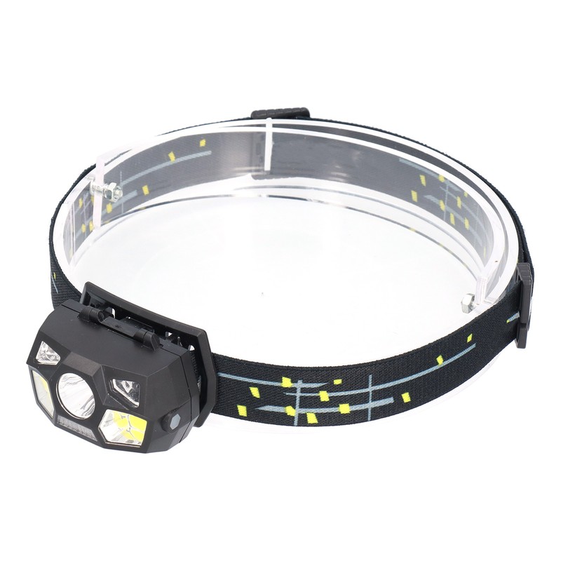 Head Lamp High Brightness Long Battery Life Sensor Switches 60